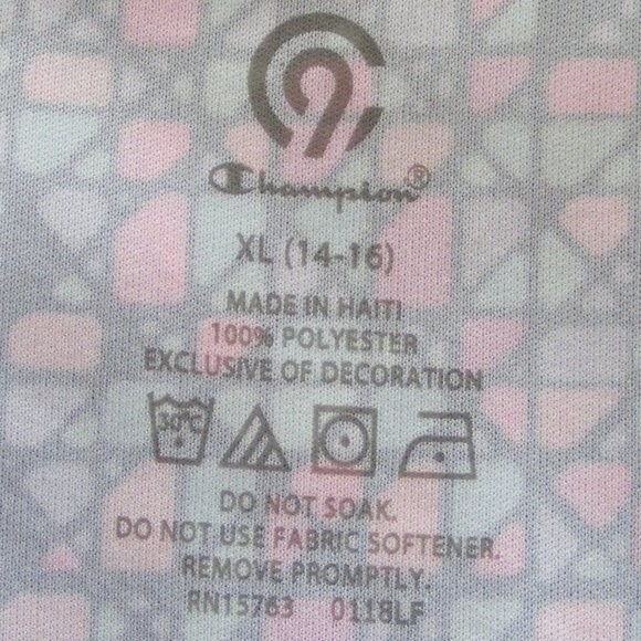 new C9 CHAMPION Activewear Top, XL, V-neck SS, Geometric, Short sleeves - Picture 9 of 11